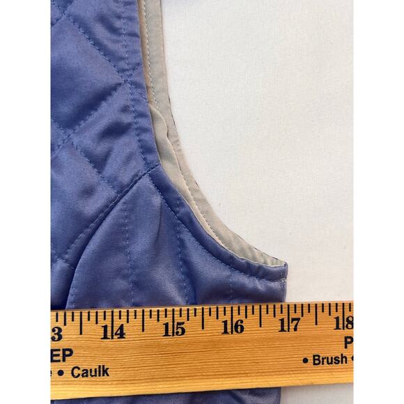 Piper Smartpak Women's Size XS Blue Quilted Full Zip Riding Equestrian Vest - Picture 6 of 7